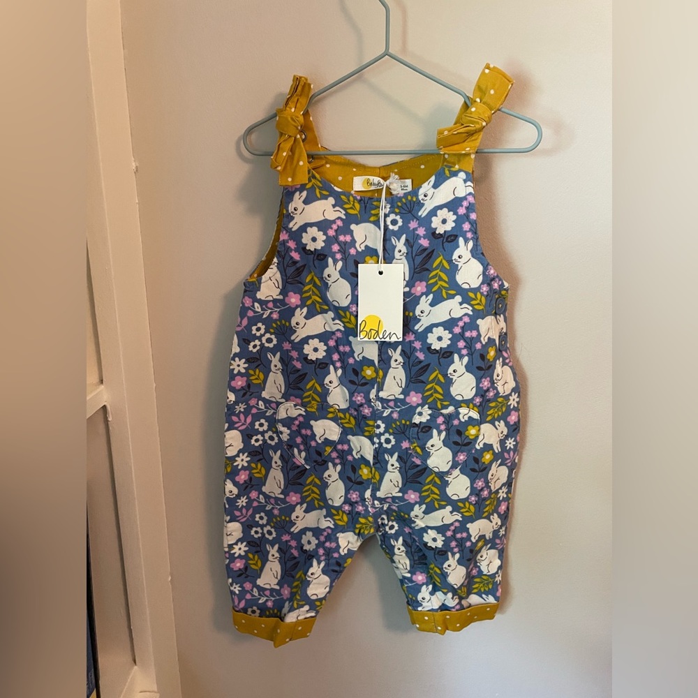 Mini Boden Overalls, 3-6 months